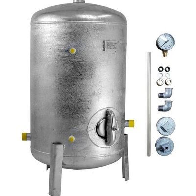 Hydro-Vacuum Pozinkovaná tlaková nádoba HVP 1000L s vodoznakom 8bar