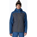 Patagonia Мъжко яке за дъжд Patagonia Insulated Powder Town smolder blue w / clement blue