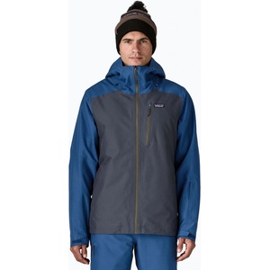 Patagonia Мъжко яке за дъжд Patagonia Insulated Powder Town smolder blue w / clement blue