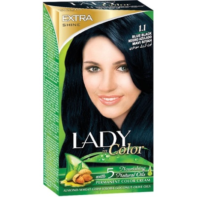 Lady in Color 1,1 modročerná