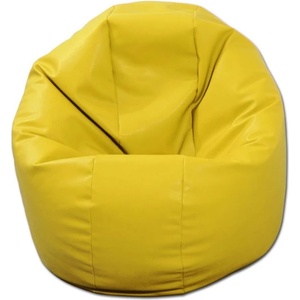 Pufrelax Пуф, за деца, 210л. , Relaxo - Yellow, Еко кожа, Пълнеж от Полистиролни перли (PUF-G-R-ML-GLB)