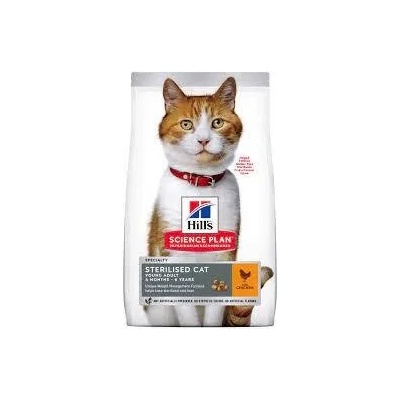 Hill's Hills Science Plan Sterilised Young Adult Chicken За кастрирани котки с пиле 1, 5кг