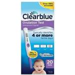Clearblue КЛИЪР БЛУ advanced ТЕСТ ЗА ОВУЛАЦИЯ 20 броя/ clearblue advanced digital ovulation test