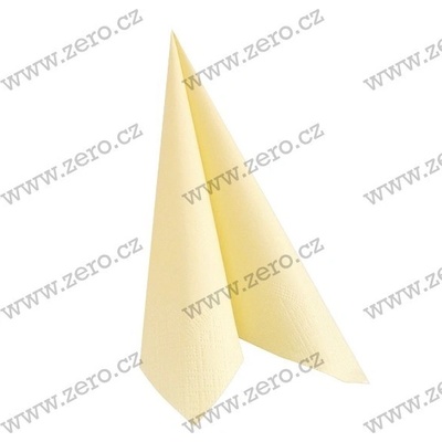 Airlaid ubrousky vliz. 50ks krémové 40x40cm