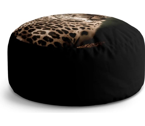 Sablio Taburet Leopard: 38x48 cm