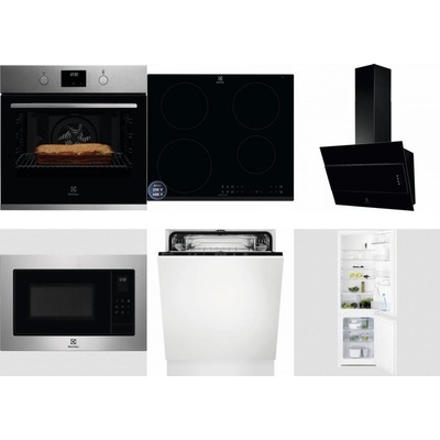 Set Electrolux KOFGH70TX + LIR60433B + LFV316K + EMS4253TEX + EEA27200L + LNT3LF18S