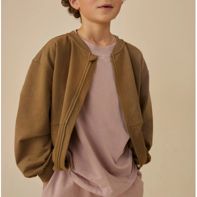 GRAY LABEL Oversized triko GOTS - Berry