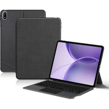 OPPO За Oppo Pad 6 Калъф с клавиатура - Bluetooth, подсветка и тракпад