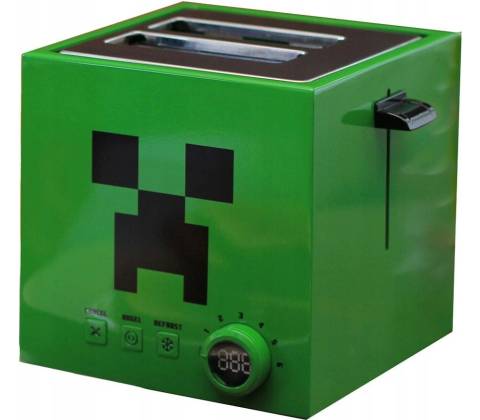 Minecraft Zelený Creeper Kocka