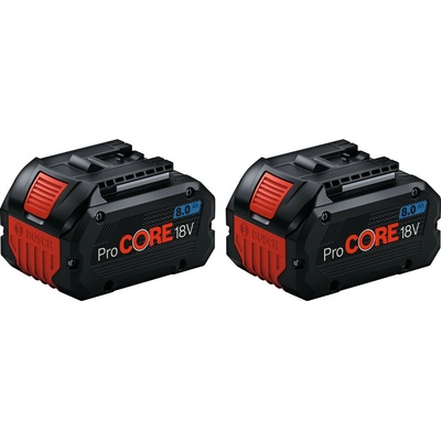 Bosch 2x ProCORE18V 8,0 Ah 0619BN0A10