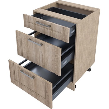 Image 1 of ИРИМ Долен кухненски шкаф Сити МФ-Сонома-02-54 60 см