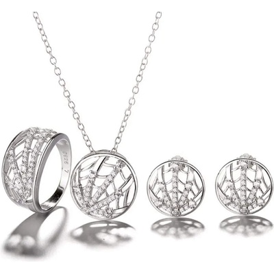 Silenti Jewelry Сребърен комплект "Предприемчивост" - 9 - 59.5мм (19.1мм диам. )