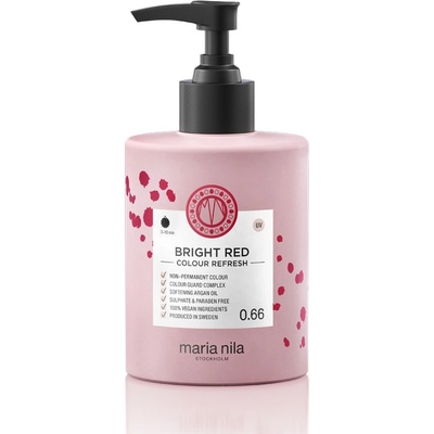 Maria Nila Colour Refresh 300 ml боядисваща маска 0.66 Bright Red