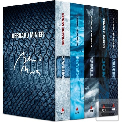 5 x Bernard Minier - box Mráz, Kruh, Tma, Noc, Sestry - Bernard Minier