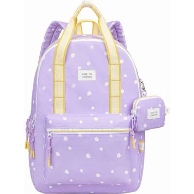 Ученическа раница Mayfair с портмоне Daisy Lilac (68476)