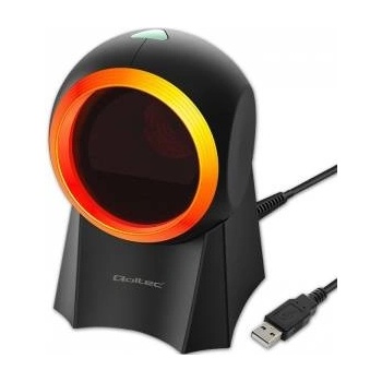 Qoltec 1D Desktop Barcode Reader | 2D