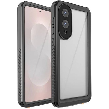 Samsung Galaxy S25 Edge REDPEPPER Водоустойчив / Удароустойчив Калъф + Скрийн Протектор - Черен, IP68