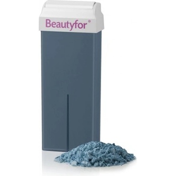 Beautyfor depilačný vosk modrý s azulénom 100 ml