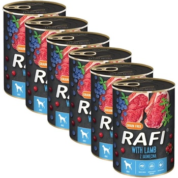 RAFI Рафі Възрастен GF Пате с Агнешко 6 x 400 г