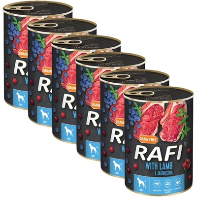 RAFI Рафі Възрастен GF Пате с Агнешко 6 x 400 г