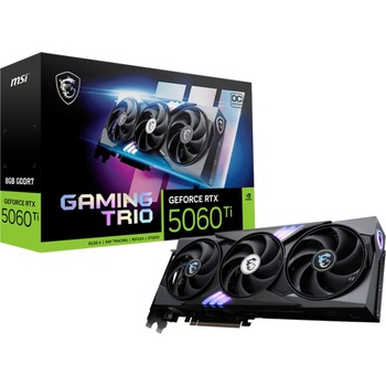 Image 1 of MSI GeForce RTX 5060 Ti GAMING TRIO OC 8GB GDDR7 128bit