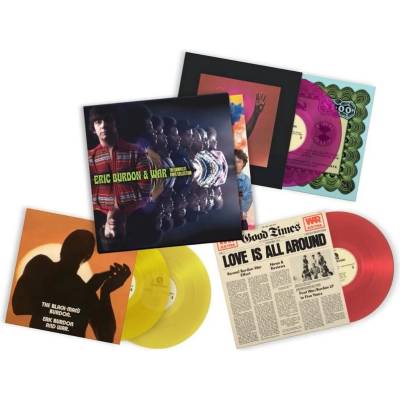 Warner Burdon Eric & War: The Complete Vinyl Collection (Violet, Yellow & Red Vinyl) - 4Vinyl (LP) (055570)