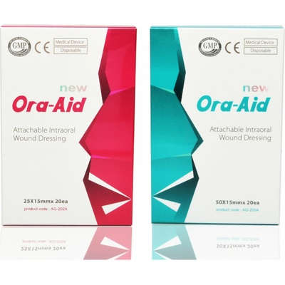 ORA-AID Intraorální náplasti - 50 x 15 mm