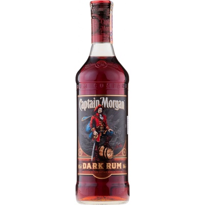 Captain Morgan Dark Rum 40% 0,7 l (čistá fľaša)