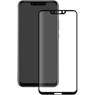 Eiger 3D Glass Full Screen Tempered Glass Screen Protector - калено стъклено защитно покритие с извити ръбове за целия дисплей на Huawei Mate 20 Lite (черен-прозрачен)