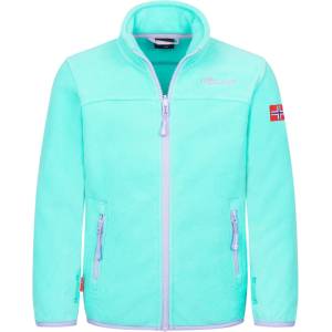TROLLKIDS Детско поларено яке Trollkids Girls Oppdal Jacket XT Fleece jacket - Aqua Mint - размер 92 (EU) (703-2388-1711)