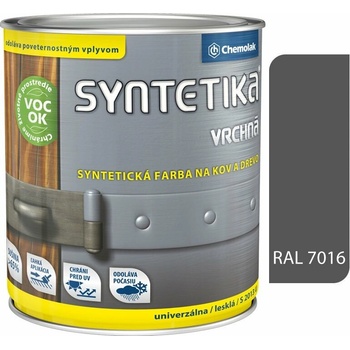 Chemolak Syntetika S2013 1805 Antracit 2,5L