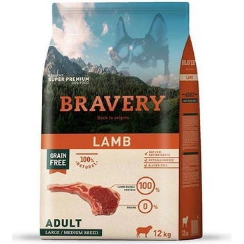 Bravery Adult large & medium Lamb 12 kg