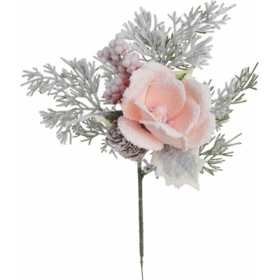 Přízdoba Větvička 32cm Magnolie, růžová