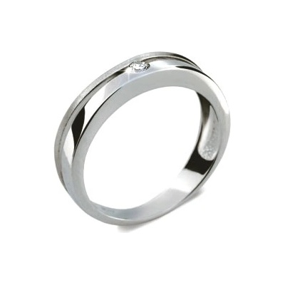 Steel Edge prstýnek s kamínkem 1710