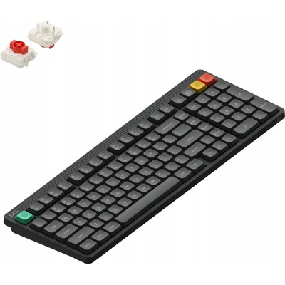 NuPhy Node 100 Low Profile Red nano
