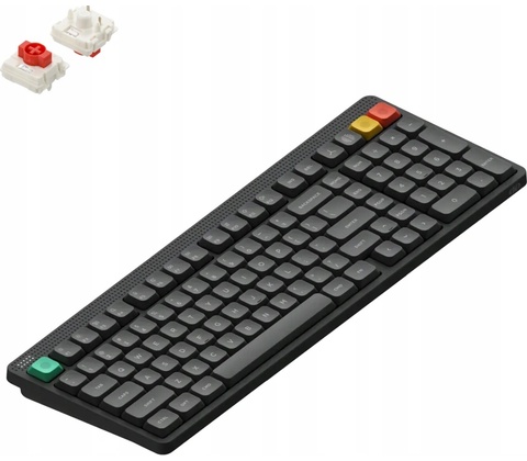 NuPhy Node 100 Low Profile Red nano