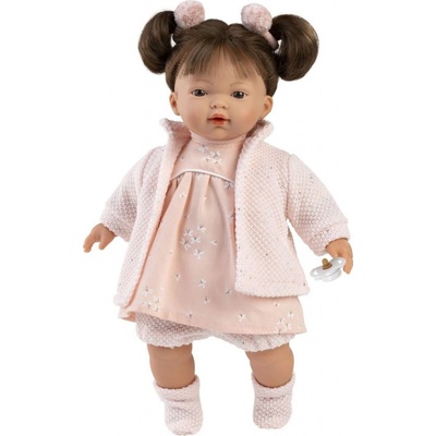 Llorens 33156 VERA realistická so zvukmi a mäkkým látkovým telom 33 cm