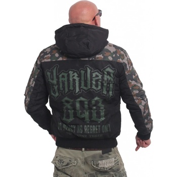 Yakuza pánska zimná bunda OLD TYMES ULTIMATE WJB 20007 black/camouflage čierna