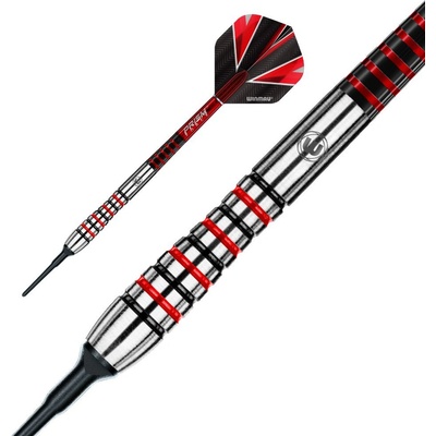 Sada soft šipek Winmau Dennis Priestley 18g, 90% wolfram