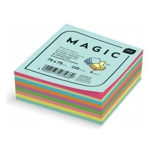 Interdruk Sticky Notes Magic Cube 75x75mm 225K