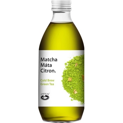 Oxalis Ledový nápoj Matcha Máta 330 ml