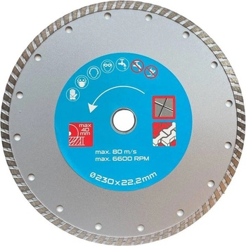 DIAMANT kotúč diamantový 230mm TURBO