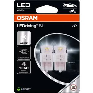 OSRAM LEDriving SL 2BL WHITE W21/5W 1.9W 6000K