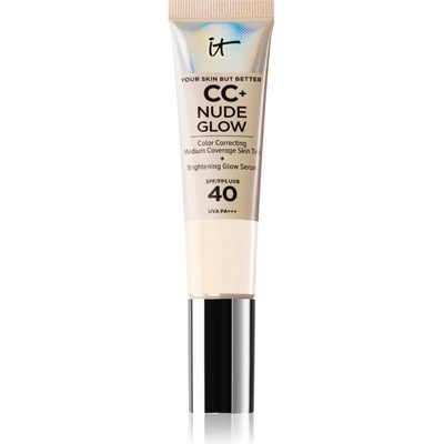 IT Cosmetics Your Skin But Better CC + Nude Glow CC крем за озаряване на лицето SPF 40 Fair Porcelain 32ml