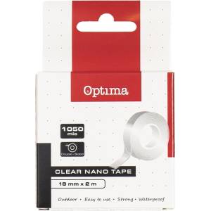 OPTIMA Двустранно лепяща лента OPTIMA 18 mm x 2 m NANO 129070 (129070)