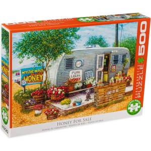 EUROGRAPHICS Пъзел Eurographics от 500 XXL части - На пазар за мед (65005364)