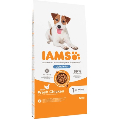 Iams Advanced Nutrition Weight Control Chicken 2 x 12 kg