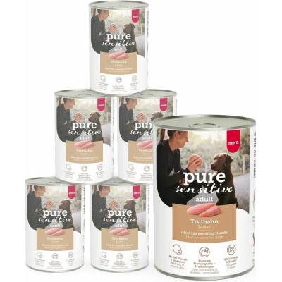 Mera Pure Adult Sensitive morčacia 6 x 400 g