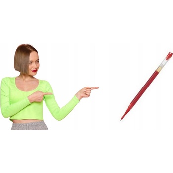 Pilot Náplň do Rollerov Hi-Tecpoint V5 0.5 (F) tenký červená