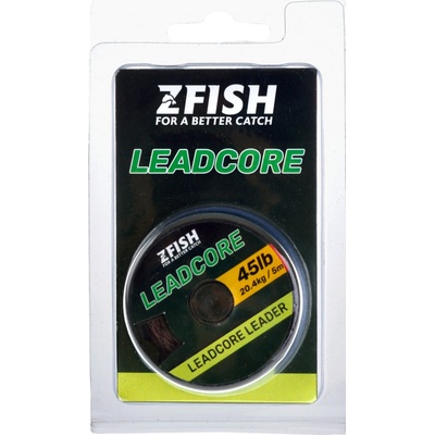 Zfish Olověná Šňůra Leadcore Leader 45lbs 5m